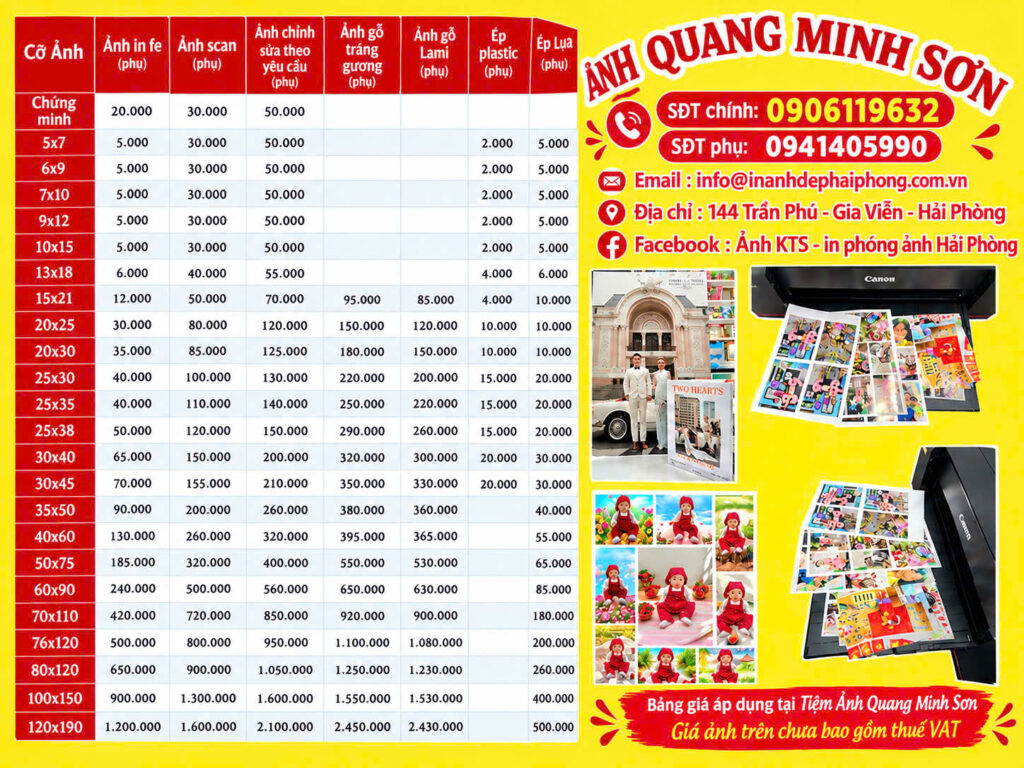 In Ảnh Đẹp Hải Phòng – Ảnh Quang Minh Sơn | 20 Năm Đam Mê Cùng Nhiếp Ảnh, Ưu Đãi Mùa Cưới